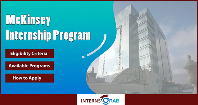 McKinsey Internship Experience: Strategy Meets Real Impact McKinsey Internship Experience: Strategy Meets Real Impact