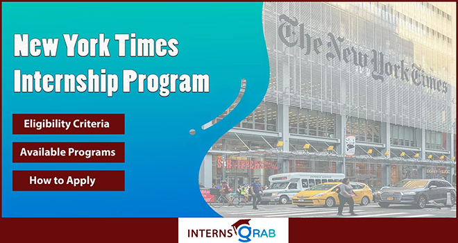 New York Times Internship | Explore Newsroom Careers New York Times Internship | Explore Newsroom Careers