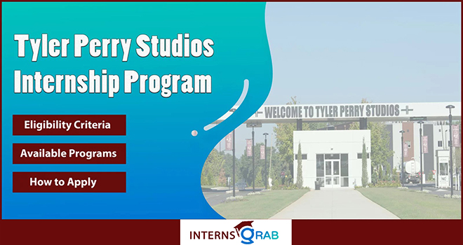 Tyler Perry Studios Internship: Film & TV Hands-On Training 
