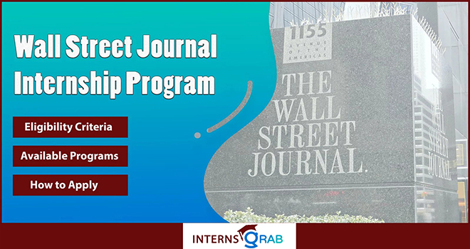 Wall Street Journal Internship | Newsroom & Editorial Paths Wall Street Journal Internship | Newsroom & Editorial Paths