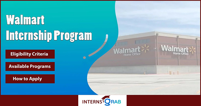 Latest Walmart Internship Openings for Students in the US 