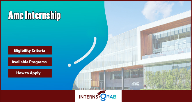 AMC Internship Openings in the Entertainment Sector