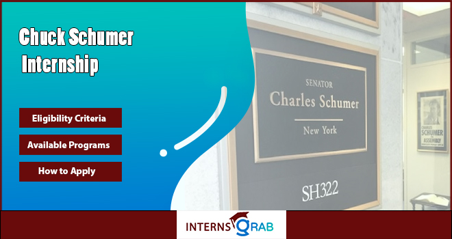 Chuck Schumer Internship: Build Skills in Government Offices