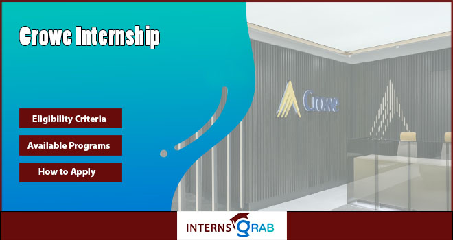 Crowe Internship | Gain Real Industry Experience