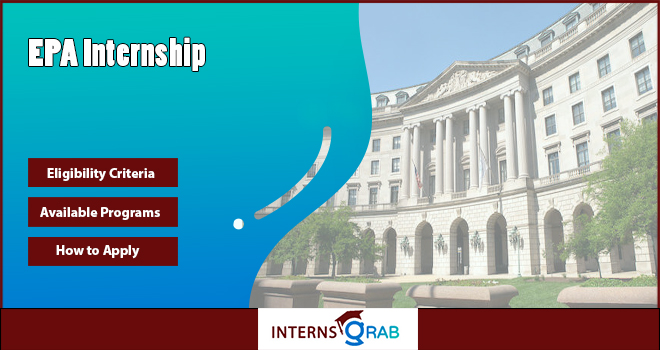 EPA Internship: Work on Real Environmental Solutions 