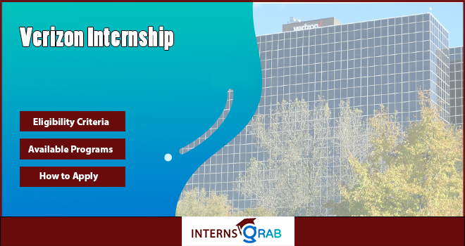 Verizon Internship: Develop Skills for the Digital Future Verizon Internship: Develop Skills for the Digital Future